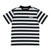 Welcome COOPER STRIPE S/S KNIT TEE - Bone Men's