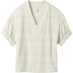 Prana Kai Top - Bone Stripe Women's
