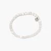 Pura Vida MOTHER OF PEARL HEART STRETCH BRACELET Accessories