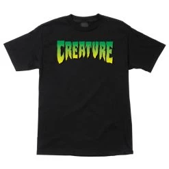 Creature Logo S/S Regular T-Shirt Black