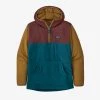 Patagonia Men's Pack In Pullover Hoody - Dark Borealis Green