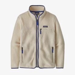 Patagonia Jackets Women's Retro Pile Fleece Marsupial - Natural