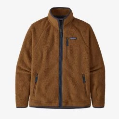 Patagonia Men's Retro Pile Fleece Jacket - Bear Brown