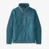 Patagonia Women's Retro Pile Fleece Marsupial - Abalone Blue