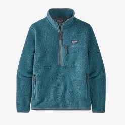 Patagonia Women's Retro Pile Fleece Marsupial - Abalone Blue