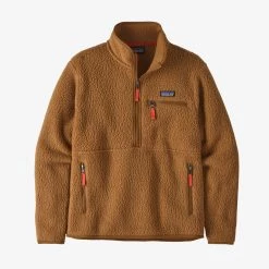 Patagonia Women's Retro Pile Fleece Marsupial - Nest Brown