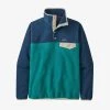 Patagonia Women's Lightweight Synchilla® Snap-T® Fleece Pullover - Borealis Green