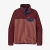 Patagonia Women's Lightweight Synchilla® Snap-T® Fleece Pullover - Rosehip