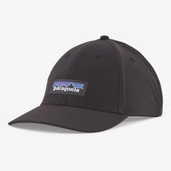 Patagonia Men's P-6 Logo Channel Watcher Cap - Black