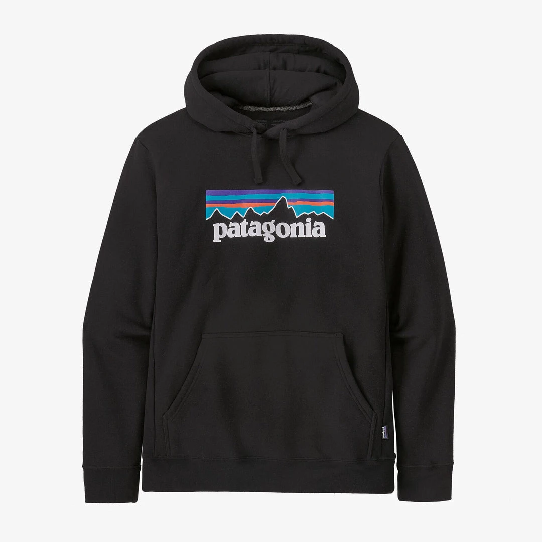 Patagonia Men's P-6 Logo Uprisal Hoody - Black 3 Patagonia Men's P-6 Logo Uprisal Hoody - Black