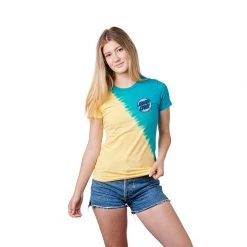 Santa Cruz Women's Missing Dot S/S Fitted T-Shirt Shoreline Dip