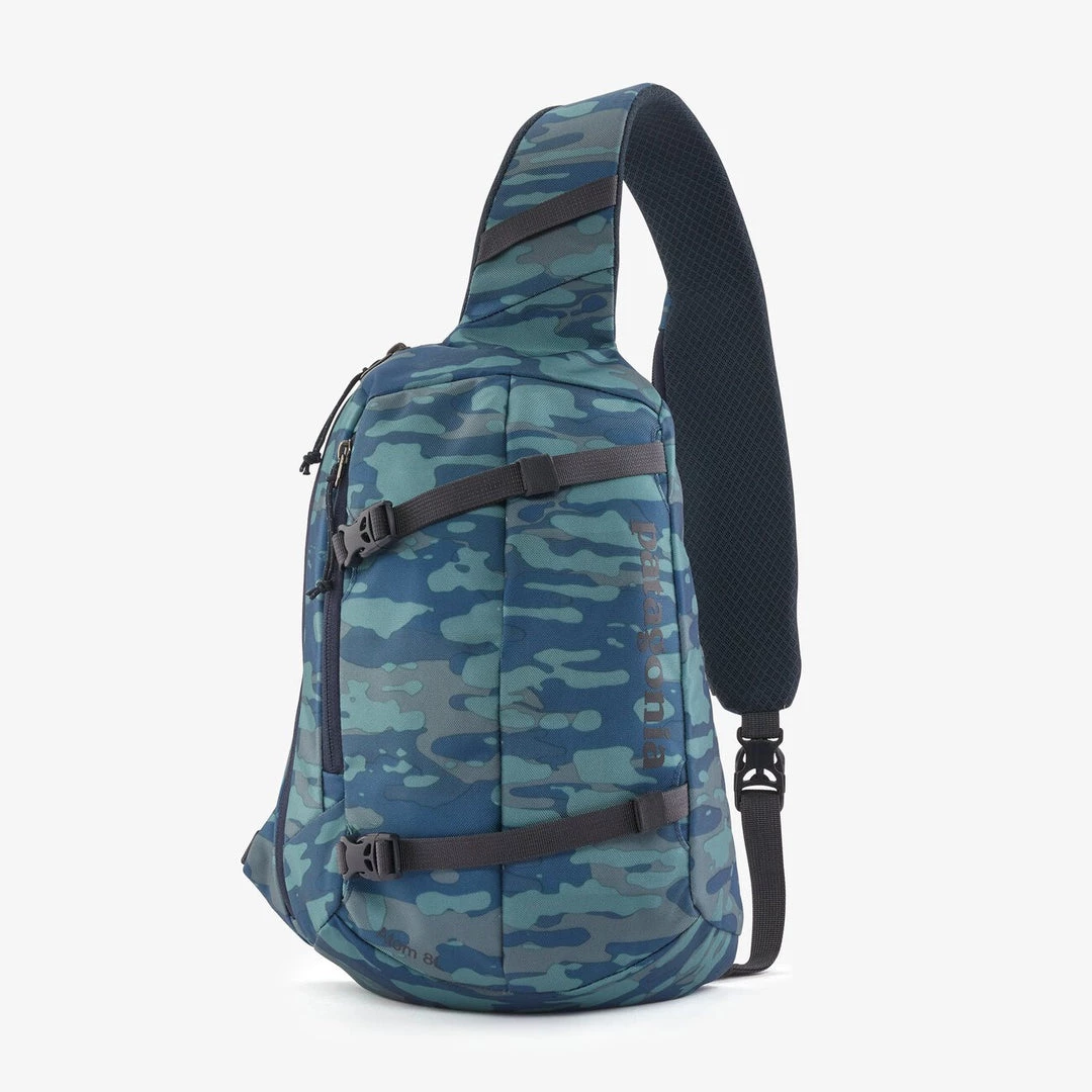 Patagonia Accessories Atom Sling 8L - Iceberg Melt Small: Abalone Blue 3 Patagonia Accessories Atom Sling 8L - Iceberg Melt Small: Abalone Blue