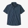 Patagonia Men's Go To Shirt - Surfers Stone Blue 1 Patagonia Men's Go To Shirt - Surfers Stone Blue