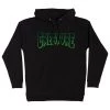 Picture Show Logo Outline P/O Hooded Heavyweight Sweatshirt Black