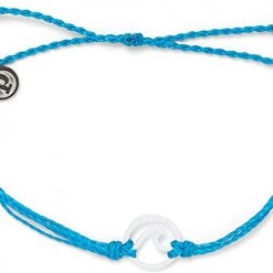 Pura Vida Accessories Enamel Wave Aqua Bracelet