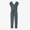Patagonia Women's Organic Cotton Roaming Jumpsuit - Plume Grey Jackets