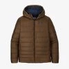 Patagonia Men's Hi-Loft Down Hoody - Owl Brown