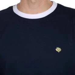 Magenta Men's Skateboards Brode Longsleeve Tee Navy