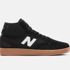New Balance Numeric All Footwear New Balance 440 High - Black W/ White & Gum