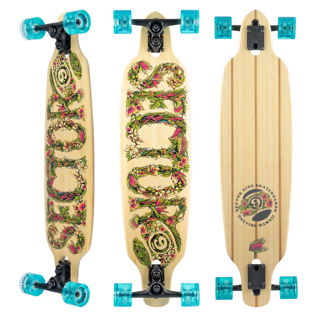Longboard Completes Fractal Floral Sector 9 Longboard Complete 3 Longboard Completes Fractal Floral Sector 9 Longboard Complete