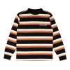 Welcome MEDIUS STRIPE LONG SLEEVE KNIT - HARVEST