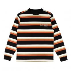 Welcome MEDIUS STRIPE LONG SLEEVE KNIT - HARVEST