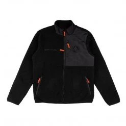 Welcome VERTEX FULL-ZIP SHERPA FLEECE - BLACK Men's