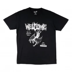 Welcome Men's DEVORAMUS GARMENT-DYED TEE - BLACK