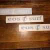 Eos Surf Shop EOS Logo Sticker