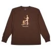 TOA THEORIES ISHTAR LONGSLEEVE TEE - CHOCOLATE Men's
