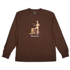 TOA THEORIES ISHTAR LONGSLEEVE TEE - CHOCOLATE Men's