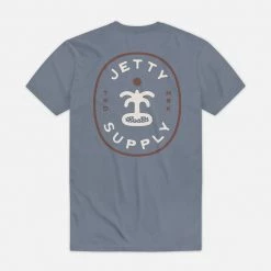 Jetty Oasis Tee - Fog Men's