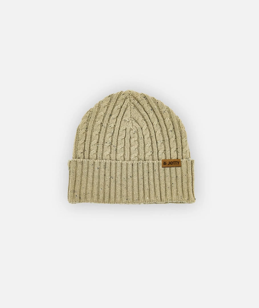 Jetty Cleat Beanie - Sand 3 Jetty Cleat Beanie - Sand