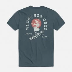 Jetty Men's Alohaze Tee - Indigo