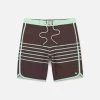 Jetty Men's Sandbar Hybrid Boardshort - Oxblood