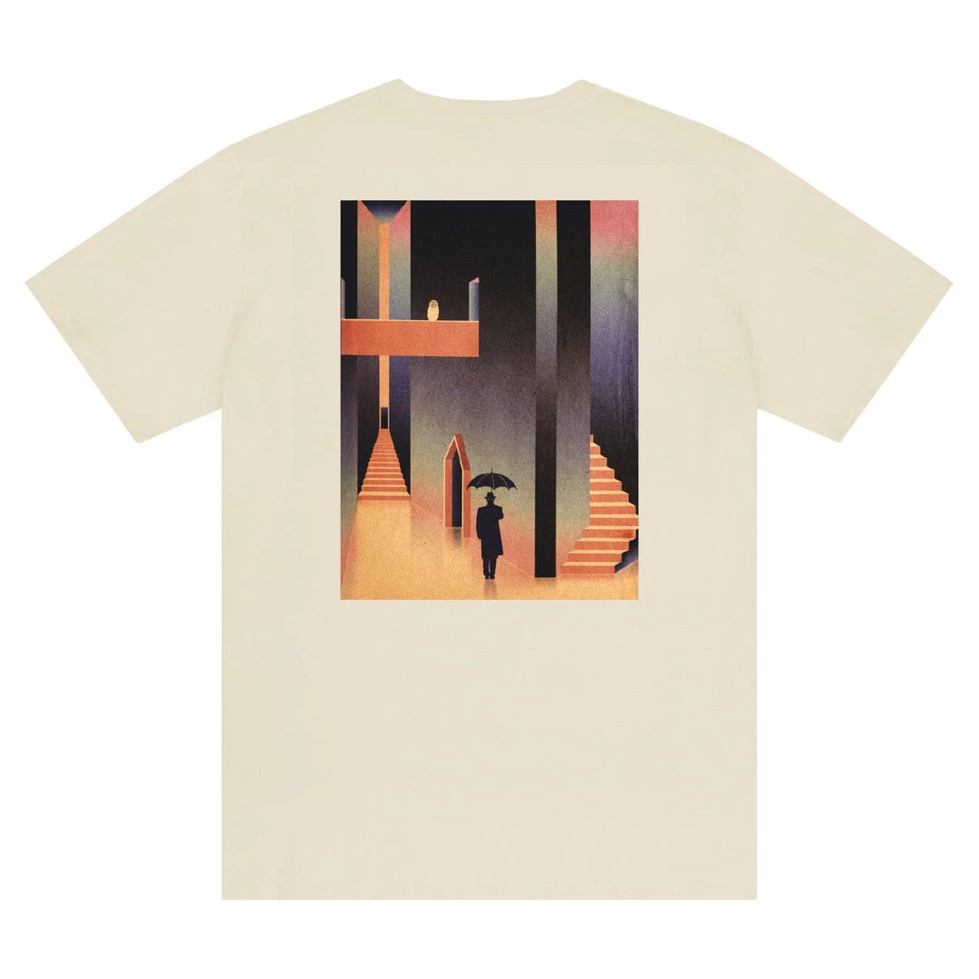 PICTURE SHOW VISITOR TEE CREAM 3 PICTURE SHOW VISITOR TEE CREAM