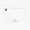 Pura Vida Accessories Enamel Wave Aqua Bracelet