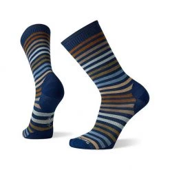 Smartwool Everyday Spruce Street Crew Socks - Alpine Blue Accessories