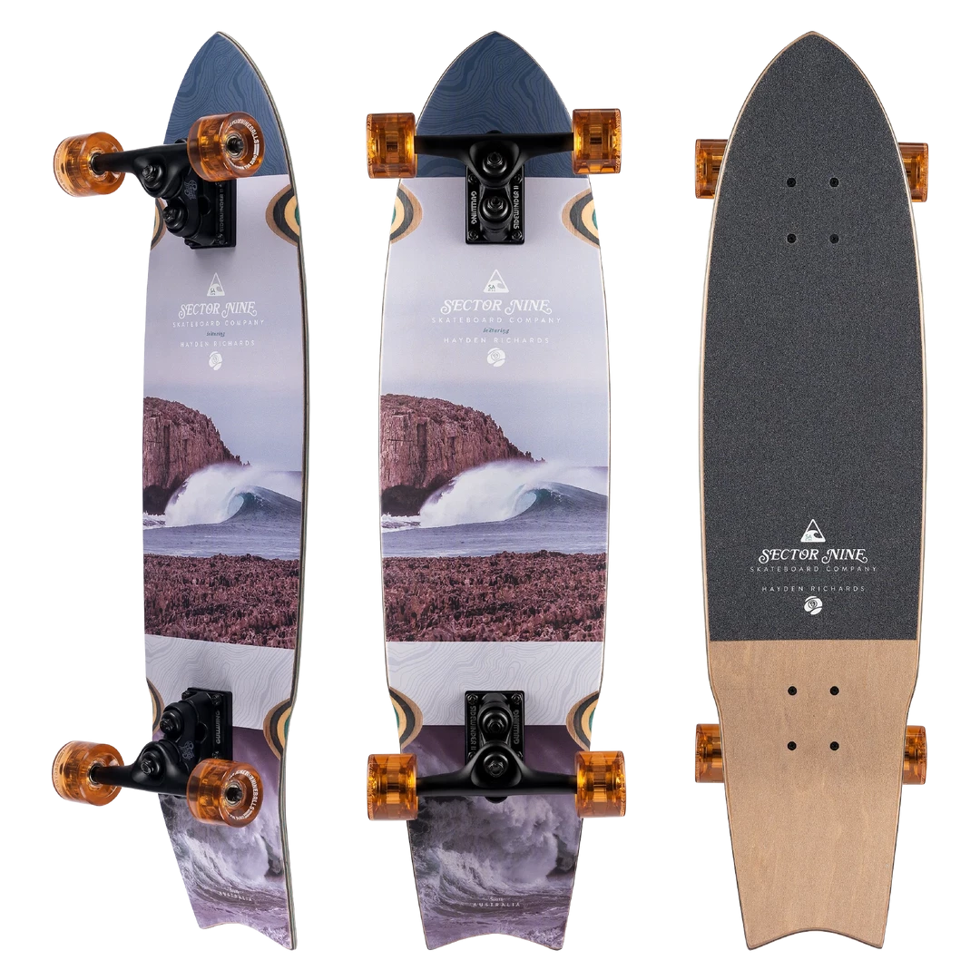 Sector 9 Unagi Rips Complete Longboard Completes 3 Sector 9 Unagi Rips Complete Longboard Completes