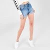 WOMEN'S VANS HIGH RISE ROLL CUFF DENIM SHORTS