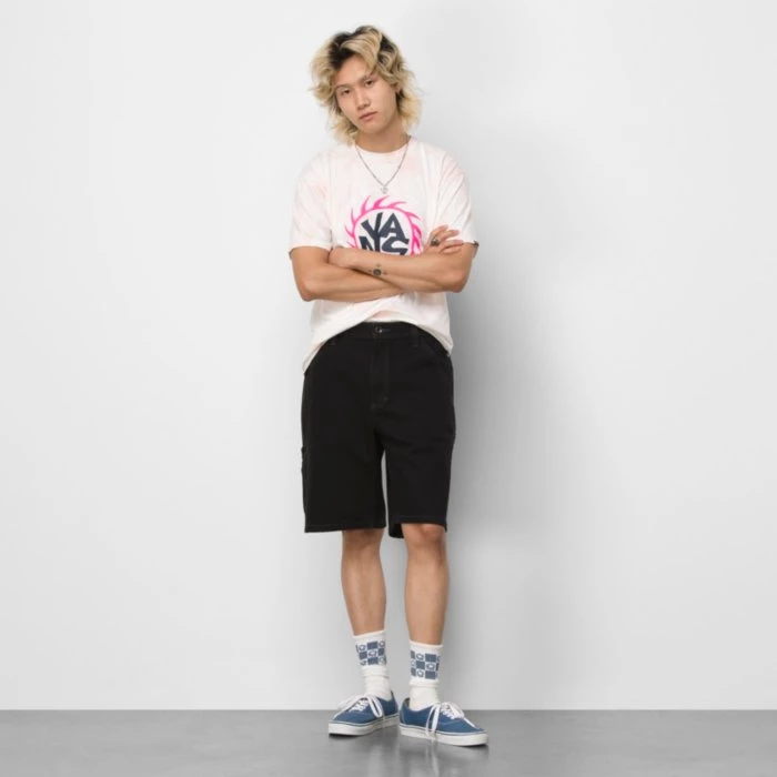 Vans Men's DRILL CHORE LOOSE DENIM 22'' SHORT 3 Vans Men's DRILL CHORE LOOSE DENIM 22'' SHORT