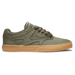 DC Shoes MEN'S KALIS VULC SHOES - ARMY/OLIVE