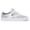 DC Shoes Sale Kalis Vulc Shoes Grey & White