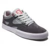 DC Shoes MEN'S KALIS VULC SHOES - GREY/GREY/RED (xssr)
