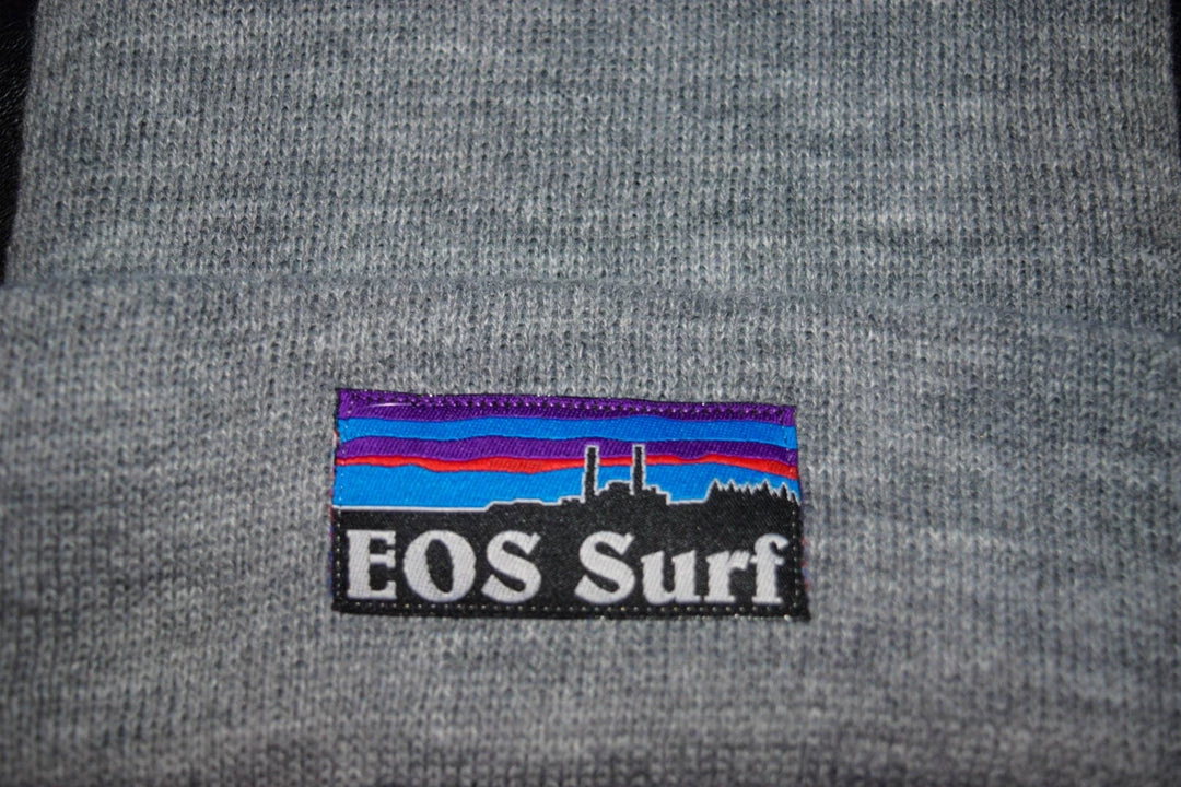 Eos Surf Shop EOS "Stacks" Grey Beanie 4 Eos Surf Shop EOS "Stacks" Grey Beanie