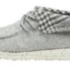 Hey Dude Britt Houndstooth Grey Shoe- Clearance All Footwear