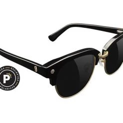 Glassy Carrie Plus Polarized - Black/Gold