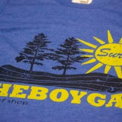 Eos Surf Shop Womens Surf Sheboygan Shirt - Blue Women's 9 Eos Surf Shop Womens Surf Sheboygan Shirt - Blue Women's