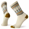 Smartwool Everyday Classic Stripe Crew Socks - Natural