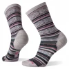 Smartwool Accessories Women's Everyday Zig Zag Valley Crew Socks - Purple Eclipse